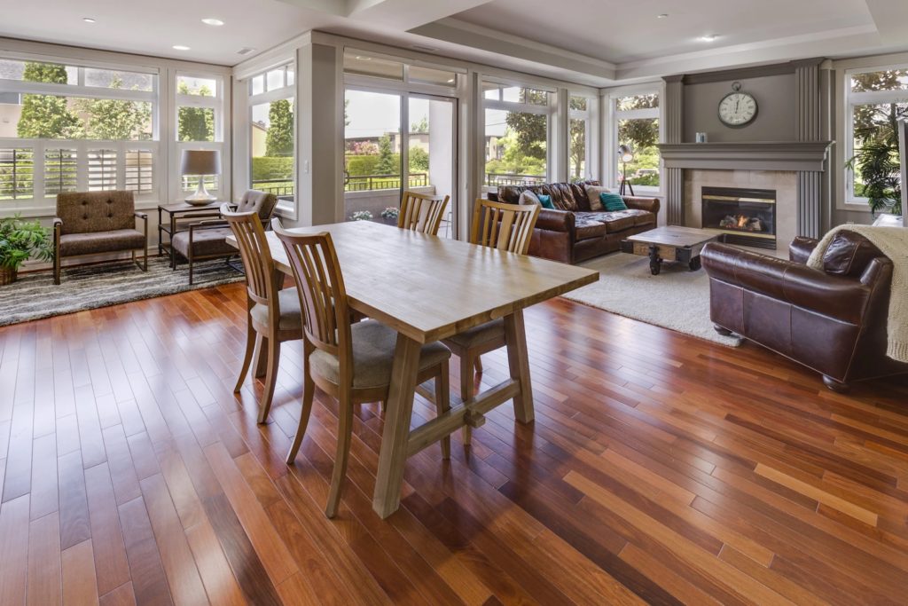 Warm Up the Room with Rustic Engineered Wood Flooring