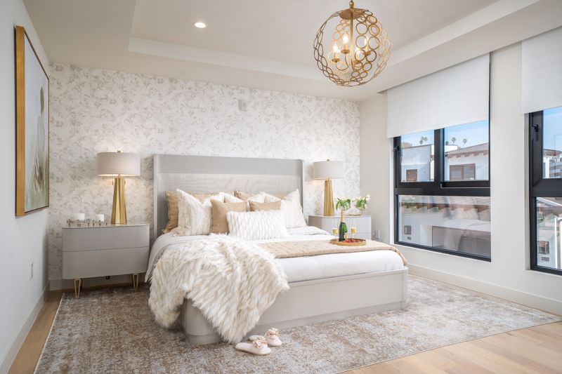 off white luxury bedroom interior design