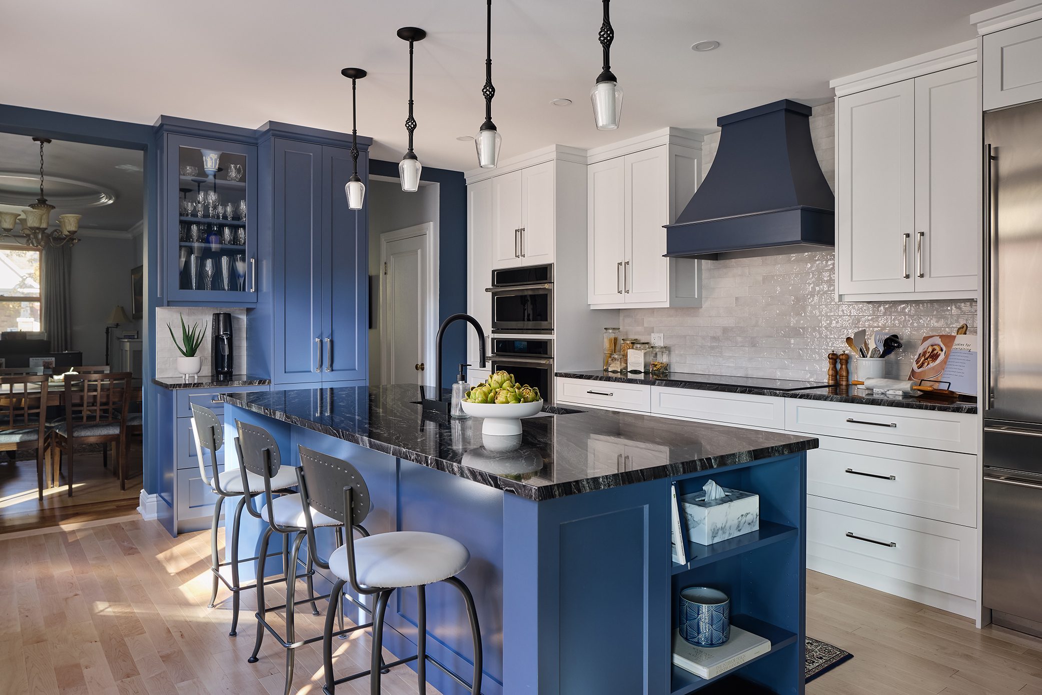 Timeless kitchen interior design.