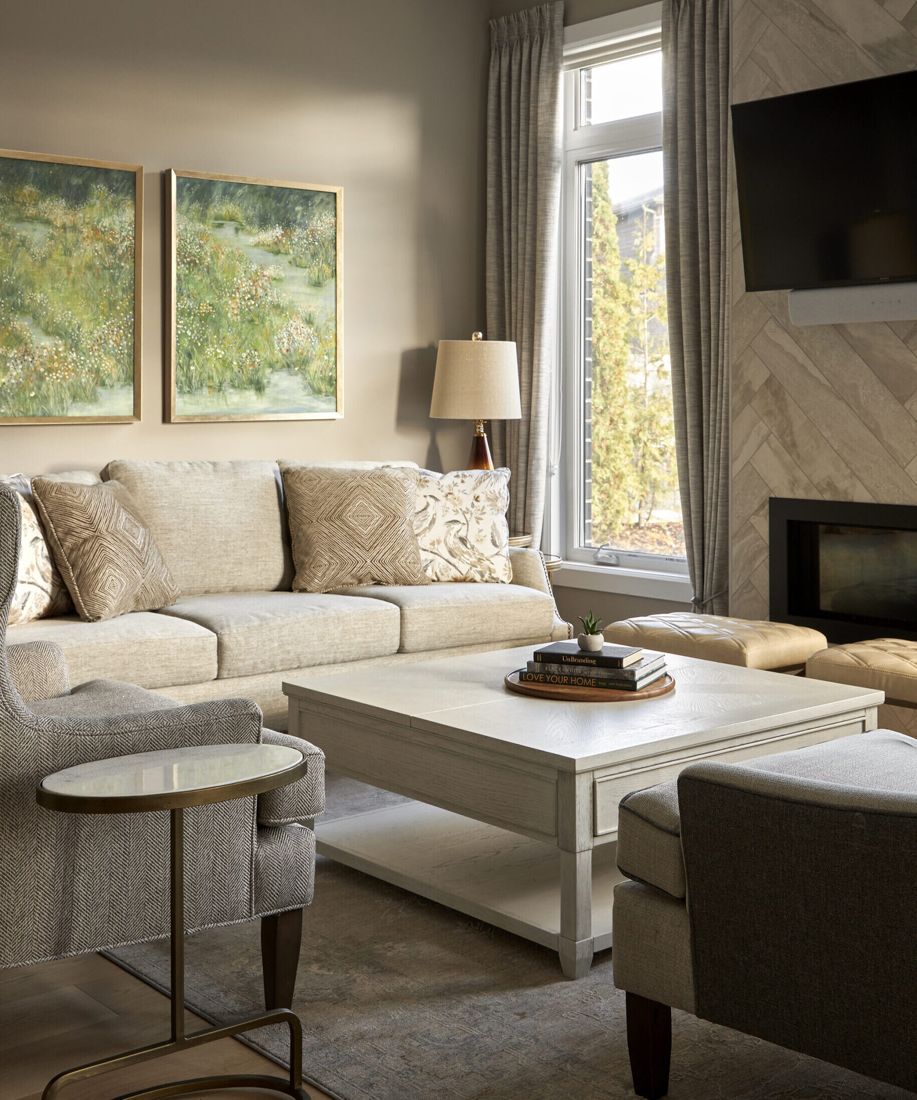 Professional Living Room Interior Decorator